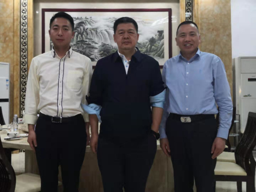 中紀委國際合作局郭松江局長、人民日報社馬海濤副總編親臨新望視察指導